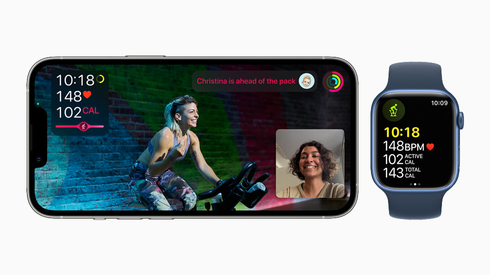 Apple Inc Launches Apple Fitness+ users can Work out Together from Different locations
