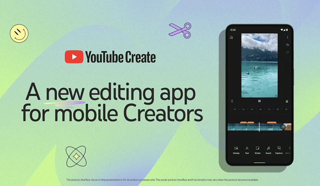 YouTube introduces YouTube create, a new app for editing videos and adding effects and more YouTube introduces YouTube create, a new app for editing videos and adding effects and more