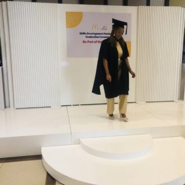 Graduation Day for the CATHSSETA and McDonald’s South Africa Learners