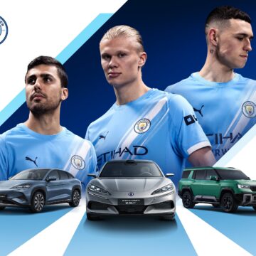 Sustainability | Man City partners with BYD, manufacturer of New Energy Vehicles